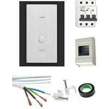 Veito Blue E 380 Volt 3 Faz Ani Su Isıtıcı 24 Kw - Merkezi Sistem 6mt Kablolu Tam Takım Set