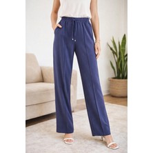 Senfoni Beli Lastikli Pantolon