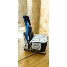 Medusa Çok Amaçlı Kutu,kalemlik&ataşlık