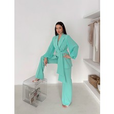 Vuntal Butik Şifon Kollu Ikili Takım