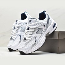 Network Shoes Nb 530 Runnig Spor Ayakkabı Beyaz-Lacivert