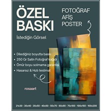 Rosaart Kişiye Özel Poster Baskı | Istenilen Görselde ve Ölçüde Fotoğraf Kağıdına Dijital Baskı | Çerçevesiz