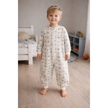 Enhitbaby Kışlık Bebek Uyku Tulumu | Çift Kat %100 Pamuk 3 Iplik 2 Tog