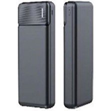 Siyah Upfull Sz-30 30.000 Mah Powerbank Hızlı Şarj Yok Taşınabilir Güç Kaynağı