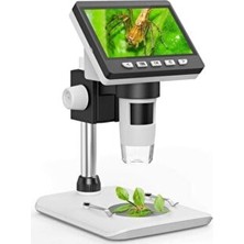 TriLine 1000X Dijital 1080P 4.3 Inç LCD Ekranlı USB Hd Mikroskop