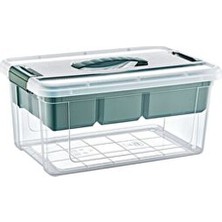 Hobby Life Gree Home 9 L Stormax Bölmeli Organizer Plastik Materyal ile Çok Amaçlı Kullanım