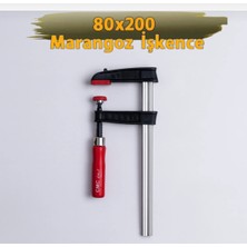 Cmc Tools F Tipi Güçlü Marangoz Işkence Sıkıştırma Mengene Kıskaç 80X200 mm
