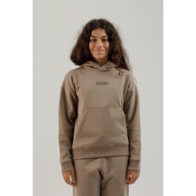 Airlife Bolder Fz.7 Kanguru Cepli Genç Çocuk Kapüşonlu Sweatshirt Kahverengi