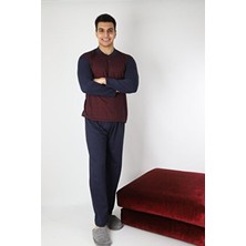 Şipka %100 Pamuklu Süprem Jakarlı Erkek Pijama Takımı 1001