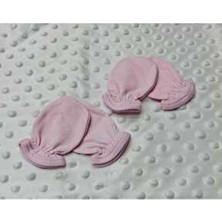 Berkaysundan 2 Çift Pembe Yenidoğan Bebek Eldiveni Pamuk Sezonluk Kullanım