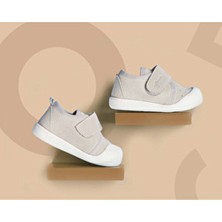 Vicco Anka Kadın Bebek Ayakkabı Suni Deri Kauçuk Taban Günlük Kullanım İçin 950.E19K.224-18 Gri