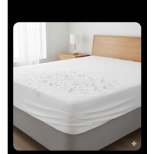 Karamanlı Home Alez Lastikli Otel Tipi Lüks % 100 Sıvı Geçirmez Sessiz Terletmez Hijyenik  Kenar Paylı 3 Farklıölçü