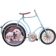 Erseyy Dekoratif Metal Bisiklet Çerçeveli Vintage Hediyelik