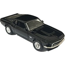 Welly 1969 Ford Mustang Boss 429 Siyah 1:36 Model Araba