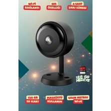 OEM 2k Wifi Kamera Masaüstü Kamerası Sesli Kamera 128 GB Kart Dahil
