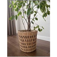 Papirus Dekoratif Ev Dekorasyon Salon-Bahçe-Balkon/hasır Saksı Delikli