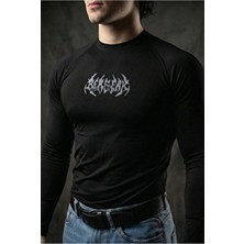 Liber Berserk - Uzun Kollu Compression T-Shirt (Siyah)
