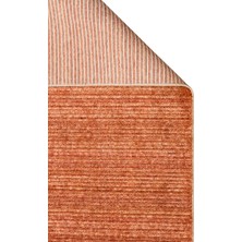Akbel Halı Gessi GES Plain Terracotta - Kolay Temizlenen Hav Vermeyen Modern El Emeği Özel Tezgah Halı