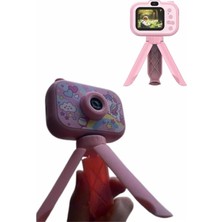 Selfbuysell Ayaklı Çocuk Kamerası Tripodlu Mini 1080P Hd Çocuk Kamera