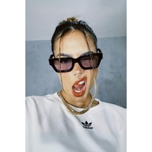 Debra Güneş Gözlüğü Kare Renkli Cam Unisex Modern Yeni Sezon Ren Eyewear