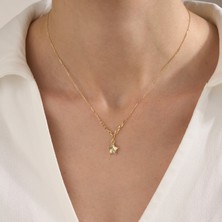 Gold Marley 14 Ayar Dilek Yıldızı Altın Kolye