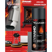 Mzf Kluger 700°C Isıya Dayanıklı Sprey Boya Antrasit