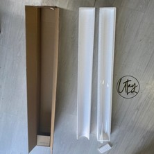 Utaylife 120 cm Pelet Soba Camı Füze Roket Sobaları ile Uyumlu Standart Cam