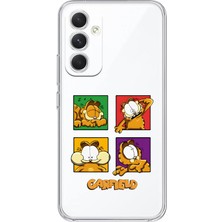 Manitoba Samsung Galaxy M14 Uyumlu Baskılı Yumuşak Silikon Şeffaf Telefon Kılıfı