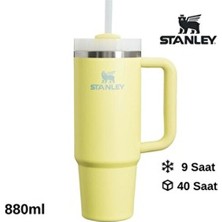 Stanley Quencher H2.o Flowstate™ Tumbler Pipetli Termos 0.8l Pipetli Matara Sarı