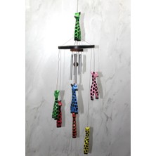 Tuncel Store Ahşap Zürafali Rüzgar Çani Sayang:3