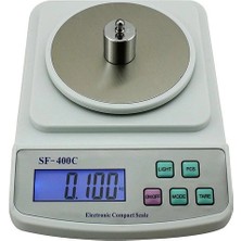 Tuncel Store Diamond Dijital Göstergeli Plastik Fanuslu Hassas Terazi SF-400C (500 Gr-0.01)