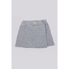 GB Baby Bg Store Kız Bebek Gri Etek 58% Polyester Standart Uzunluk Rahat Kumaş