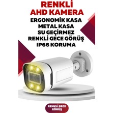 OEM Irtech- 5.0 Mp Lensli Sesli Ahd Kamera Renkli Gece Görüş -Su Geçirmez 0750S