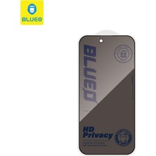 Blueo Anti-Peep Privacy iPhone 17 / 17 Pro Uyumlu Hayalet Full Cam Ekran Koruyucu Göz Yormayan Hd Görüntü