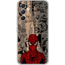 Manitoba Samsung Galaxy M14 Uyumlu Baskılı Yumuşak Silikon Şeffaf Telefon Kılıfı