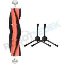 robotyedek Dreame L40 Ultra CE ve AE Ana Fırça ve Yan Fırça-3 Parça
