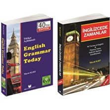 MK Publications English Grammar Today - Ingilizce'de Zamanlar - Murat Kurt - Ingilizce Gramer Set -