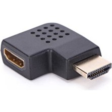 Bastore HDMI Köşe Dirsekuzatma Aparatı 90 Derece L Tip Dirsek Sol Açılı