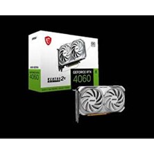 MSI Geforce Rtx 4060 Ventus 2x White 8g Oc Gddr6 128 Bit Ekran Kartı