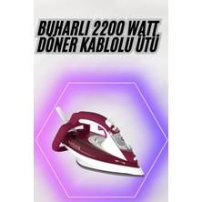 Selfbuysell 2200W Seramik Kaplama Estetik Tasarımı 360 Derece Dönebilir Kablosu