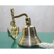 Tuncel Store Pirinç Duvara Asmalı Çapalı Çan 6098