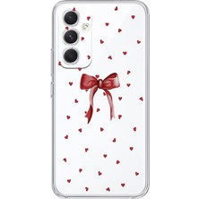 Manitoba Samsung Galaxy M14 Uyumlu Baskılı Yumuşak Silikon Şeffaf Telefon Kılıfı