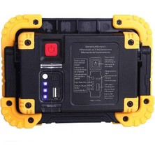 Erseyy 750 Lümen Powerbank Şarjlı Işıldak