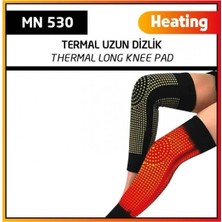 Minion Termal Dizlik Uzun Bedensiz Unisex Kendinden Isıtıcılı Dizlik