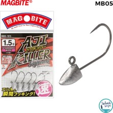 Magbite Ajikiller Jighead #10 1.5gr (5 Adet)
