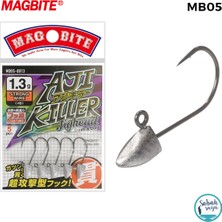Magbite Ajikiller Jighead #8 1.3gr (5 Adet)