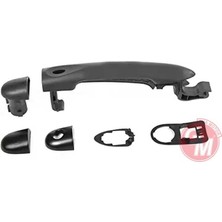 Gua 40647 - Dış Kapı Açma Kolu Ön Rl Sensörlü-Siyah / Astarlı Megane Iıı-Fluence-Clıo Iv - 6parça