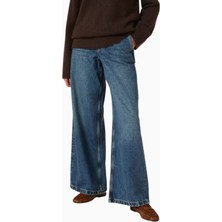 Sam Edelman Linnie Leopar Desenli Kahverengi, Calf Hair Altın Tokalı Kadın Mule Terlik