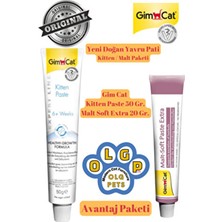 Gimcat Yavru Kedi Kitten Paste 50 Gr Tüy Yumağı Önleyici Lezzetli Ödül