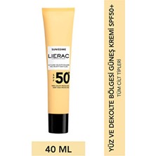 Lierac Sunıssıme The Sun Velvety Fluid SPF50+ 40 ml – Yüksek Korumalı Yüz Güneş Kremi